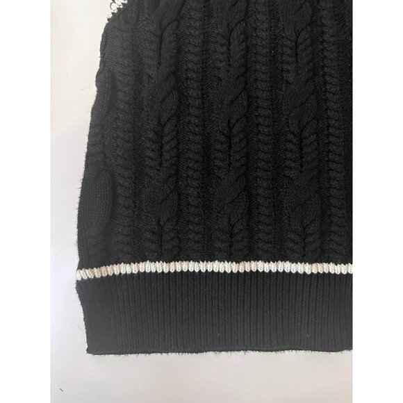 Abercrombie Cropped V-neck Sweater Vest Small - Picture 5 of 7